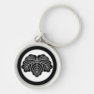 PORTE-CLÉS 丸 に 蔦 (見 聞 家 )