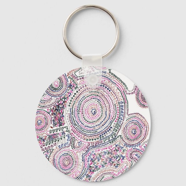 PORTE-CLÉS 猫のいる算数曼荼羅 (Recto)