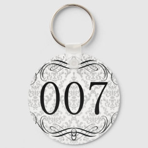Porte-clés 007 Indicatif régional