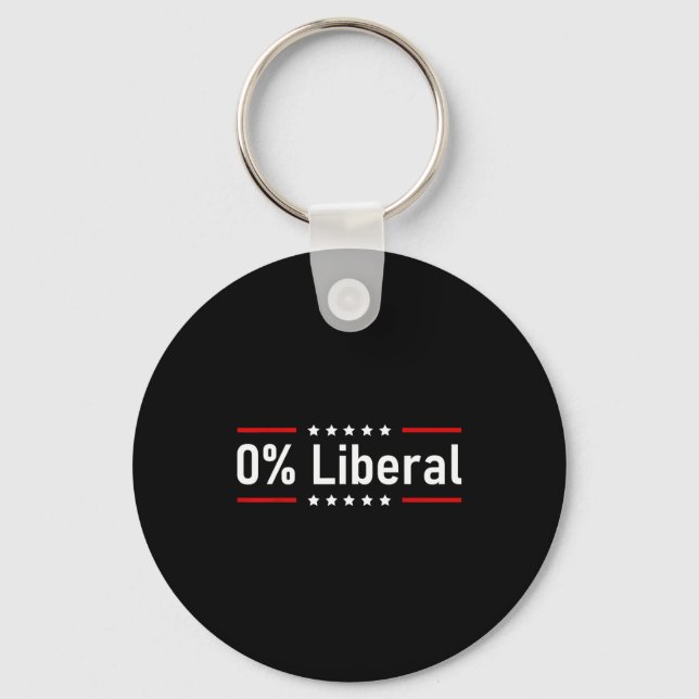 Porte-clés 0% Liberal - Zero Percent Statement  (Recto)