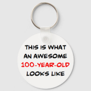 Porte-clés 100 ans, génial