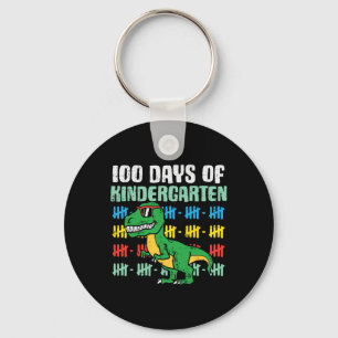Porte-clés 100 Jours De Maternelle Trex Dinosaur 100E Jour S