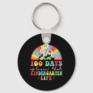 Porte-clés 100 jours de vie n°39 ; cette hippie de maternelle