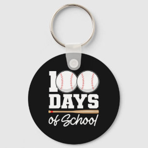 Porte-clés 100 Jours D'École Baseball 100E Jour École Gym T