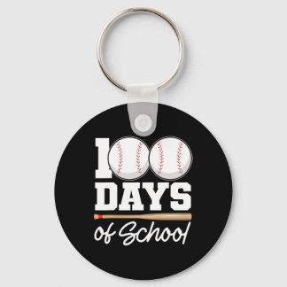 Porte-clés 100 Jours D'École Baseball 100E Jour École Gym T