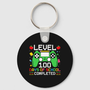 Porte-clés 100 Jours D'École Terminé Jeu Jouer Garçon