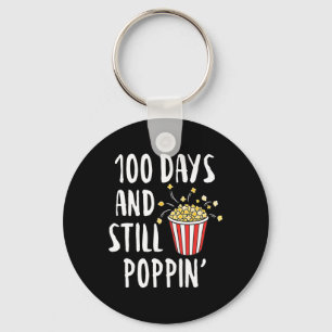 Porte-clés 100 Jours et toujours Poppin Popcorn Enfants 100e 