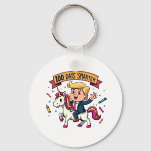Porte-clés 100 jours Smarter School Trump Inaguration Day
