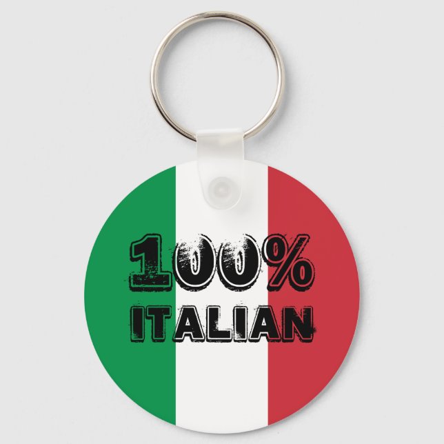 Porte-clés 100% Porte - clé italien (Recto)