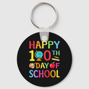 Porte-clés 100e Jour De L'École 100 Jours De L'Enseignant Stu