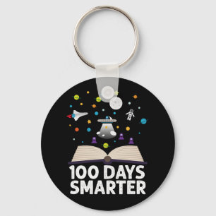 Porte-clés 100ème jour d'école 100 jours de livres plus intel