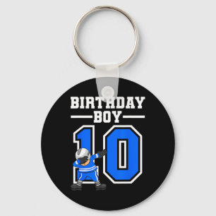 Porte-clés 10e anniversaire Cadeau Dix anniversaire de hockey