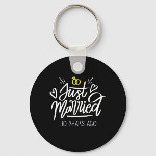 Porte-clés 10e anniversaire du Mariage