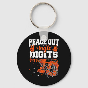 Porte-clés 10e anniversaire garçons Bysketbyll Peace Out Sing