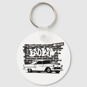 Porte-clés 1955 Vintage Chevy Bad Boy