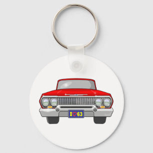 Porte-clés 1963 I Love Chevrolet