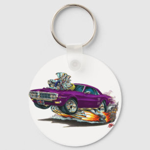 Porte-clés 1967-68 Firebird Purple Car