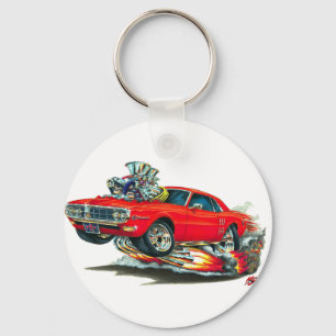 Porte-clés 1967-68 Firebird Red Car