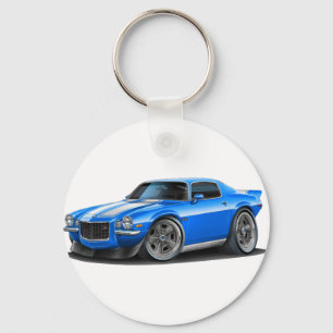 Porte-clés 1970-73 Camaro Blu/Wht Car