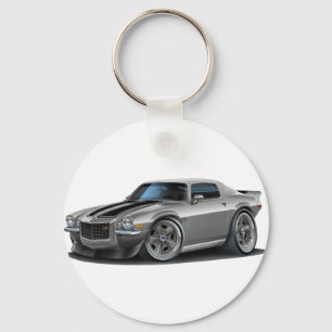 Porte-clés 1970-73 Camaro Sil/Blk Car