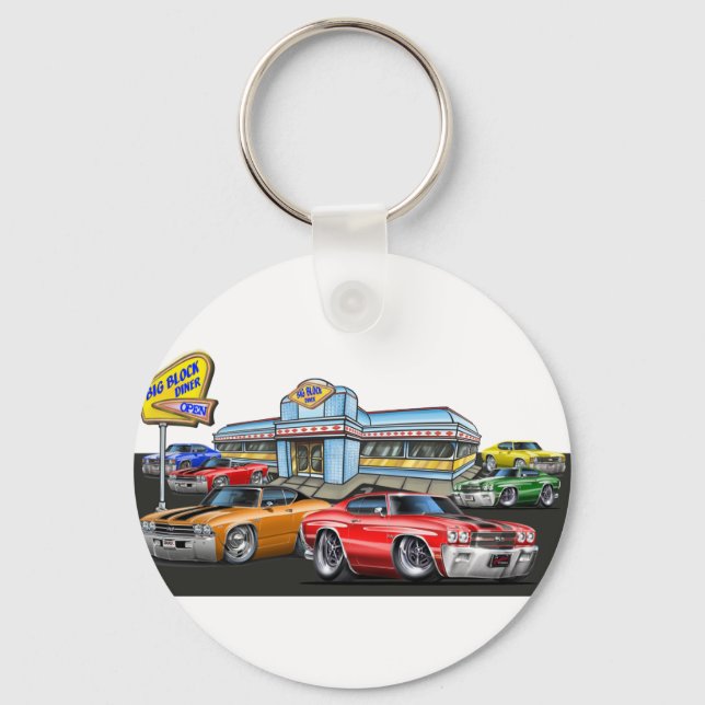 Porte-clés 1970 Chevelle Diner (Recto)