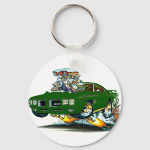 Porte-clés 1970 GTO Juge Green Car