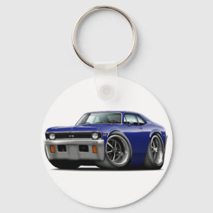 Porte-clés 1971-72 Nova Dark Blue Car