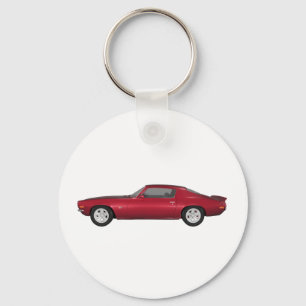Porte-clés 1972 Camaro : Muscle Car : Candy Apple Finish :