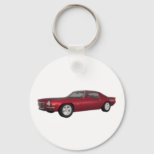 Porte-clés 1972 Camaro : Muscle Car : Candy Apple Finish :