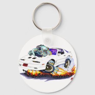 Porte-clés 1982-92 Trans Am White Turbo GTA