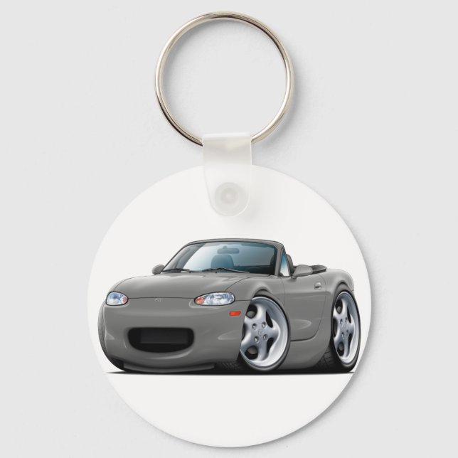 Porte-clés 1999-05 Miata Grey Car (Recto)