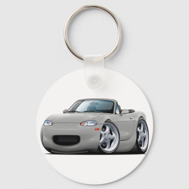 Porte-clés 1999-05 Miata Silver Car (Recto)