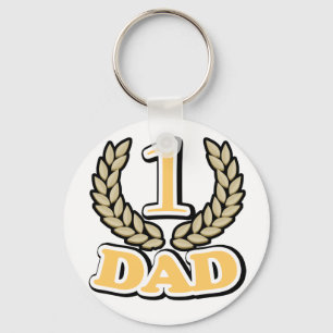 Porte-clés #1 CHAMPION Papa porte - clé