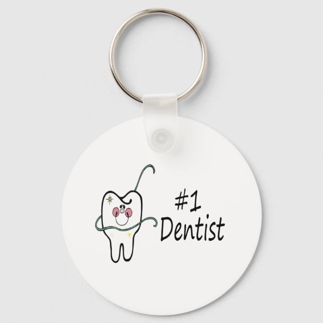 Porte-clés #1 Dentiste (Recto)