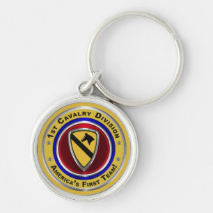 Porte-clés 1re division de cavalerie - Première équipe améric