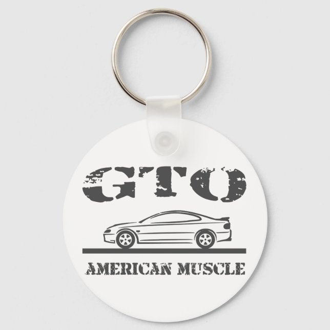Porte-clés 2004-06 GTO American Muscle Car (Recto)