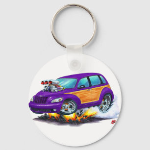 Porte-clés 2008-10 PT Cruiser Purple Woodie