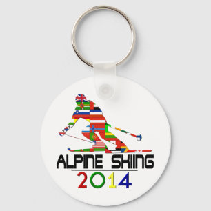 Porte-clés 2014: Alpine Skiing