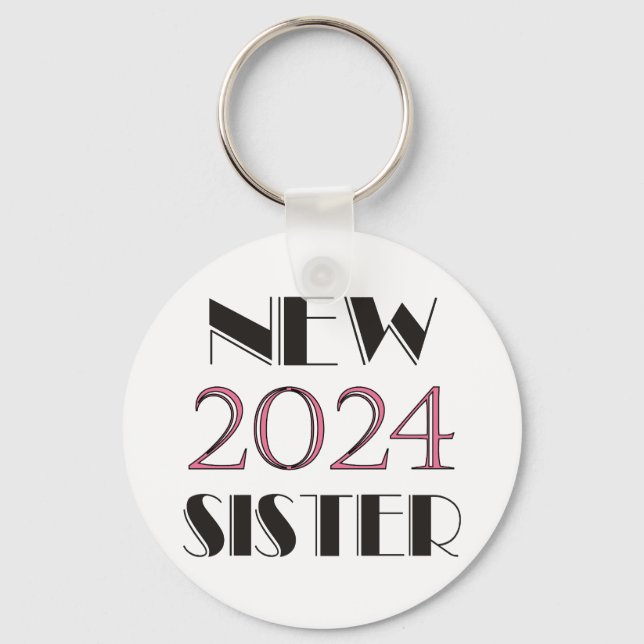 Porte-clés 2022 Nouvelle soeur Porte - clé (Recto)