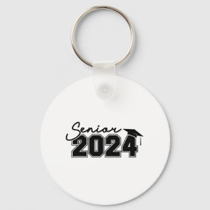 Porte-clés 2024 Cl De 2024 Dernier Jour De Graduation À L'Éco