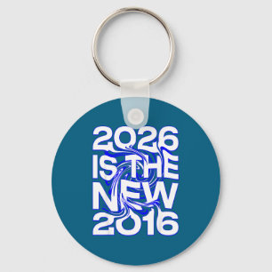 Porte-clés 2026 Nouveau 2016 Rétro Futur