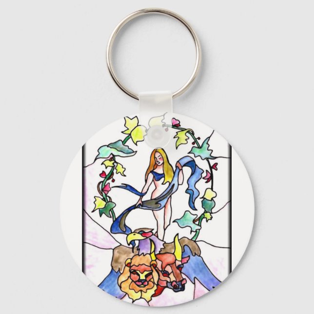 Porte-clés 21 - Monde (Recto)