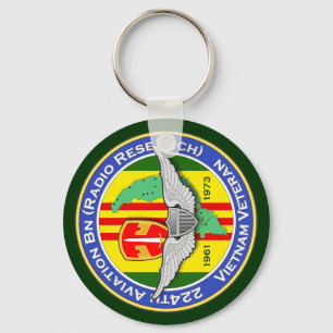 Porte-clés 224e Avn Bn RR 3b - ASA Vietnam