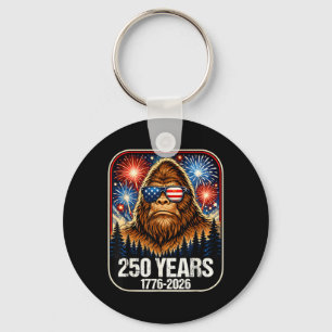 Porte-clés 250 Ans Bigfoot Patriotique 1776-2026 250ème