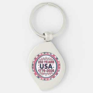 Porte-clés 250 ans USA   Semiquinentenaire 1776-2026