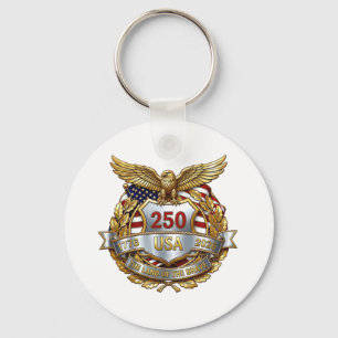 Porte-clés 250e anniversaire de l'Amérique