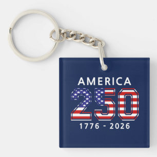Porte-clés 250e anniversaire des États-Unis