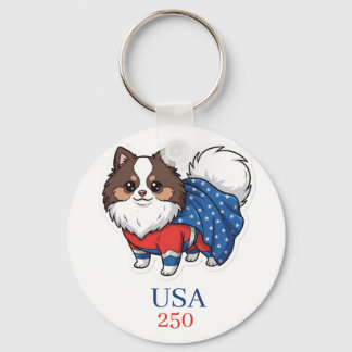 Porte-clés 250e anniversaire des États-Unis d'Amérique