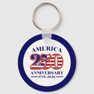 Porte-clés 250e anniversaire USA Patriotique   1776–2026