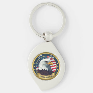 Porte-clés 250e anniversaire USA patriotique   1776–2026